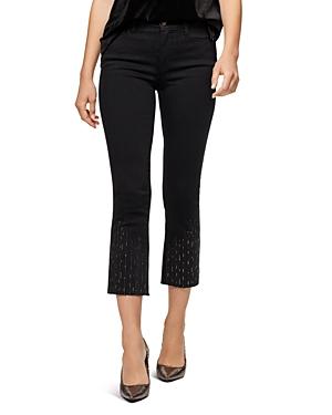 Sanctuary High-rise Cropped Skinny Jeans In Raven