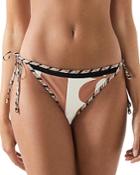 Reiss Sheereen Printed String Bikini Bottom