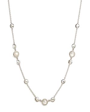 Ippolita Sterling Silver Rock Candy Mother-of-pearl And Clear Quartz Doublet Necklace, 16