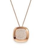 Roberto Coin 18k Rose Gold Carnaby Street Diamond Necklace, 28