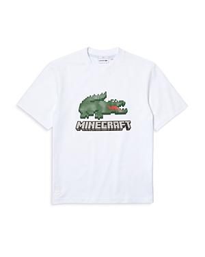 Lacoste X Minecraft Organic Cotton Logo Graphic Tee