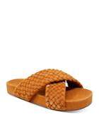 Charles David Women's Defend Woven Crossband Slide Sandals