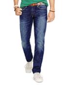 Polo Ralph Lauren Varick Slim Straight Jeans In Bromley Indigo