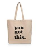 Whistles You Got This Large Tote