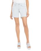 Nydj Roxanne Striped Jean Shorts