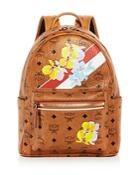 Mcm Essential Floral Backpack