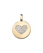 Charmbar Reversible Heart Charm In Sterling Silver Or 14k Gold-plated Sterling Silver