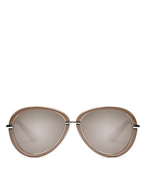 Elizabeth And James Reed Mirrored Aviator Sunglasses, 57mm