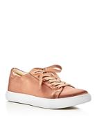 Kenneth Cole Kam Satin Lace Up Sneakers