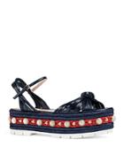 Gucci Embellished Barbette Platform Sandals