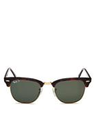 Ray-ban Clubmaster Polarized Sunglasses, 51mm