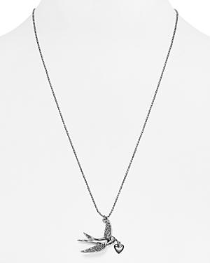 Marc Jacobs Swallow Pendant Necklace, 24