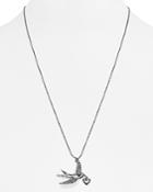 Marc Jacobs Swallow Pendant Necklace, 24