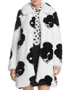 Alice And Olivia Kinsley Stace Face Faux-fur Coat