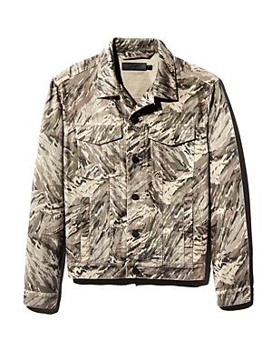 J Brand Acamar Camouflage-print Trucker Jacket - 100% Exclusive
