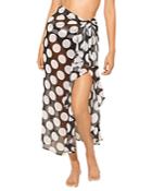 Bleu By Rod Beattie Printed Sarong Swim Cover-up
