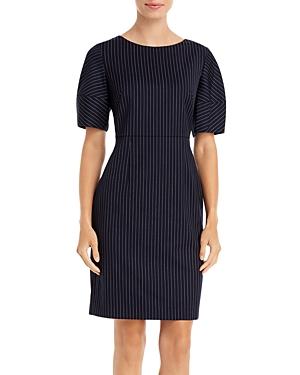 Boss Dusiny Striped Dress