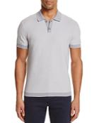 The Men's Store At Bloomingdale's Cotton Two Tone Regular Fit Polo Sweater - 100% Exclusive