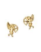 Bloomingdale's Cupid Stud Earrings In 14k Yellow Gold - 100% Exclusive