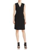 Theory Livwilth Admiral Crepe Wrap Dress