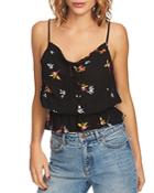 1.state Cropped Floral Camisole Top