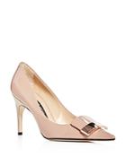 Sergio Rossi Women's Patent Leather Pointed Toe Pumps