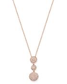 Bloomingdale's Pave Diamond Pendant Necklace In 14k Rose Gold, 0.55 Ct. T.w. - 100% Exclusive