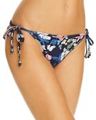 Shoshanna Lucilio Floral Binding Triangle Bikini Bottom