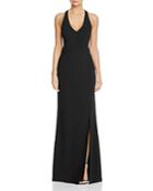 Laundry By Shelli Segal Cross Back Gown - 100% Exclusive