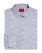 Hugo Mabel Micro Print Regular Fit Dress Shirt