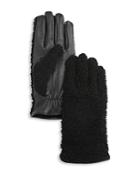 The Men's Store At Bloomingdale's Shearling & Deerskin Leather Gloves - 100% Exclusive
