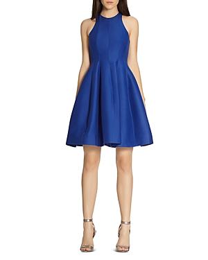 Halston Heritage Faille Fit-and-flare Dress