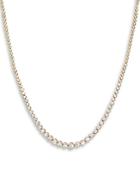 Zoe Lev 14k Yellow Gold Diamond Graduated Bezel Tennis Necklace, 16-18