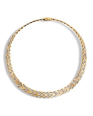 John Hardy 18k Yellow Gold Modern Chain Diamond Necklace, 18