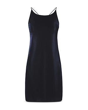 Emporio Armani Double Metallic Cross Back Dress