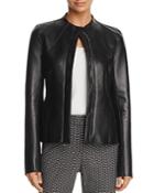 Theory Sculpted Wilmore Leather Jacket