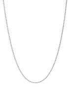 Dodo Sterling Silver Long Chain Necklace, 35.4