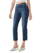 Dl1961 Mara High-rise Ankle Straight Jeans In Roswell