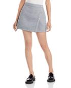 Aqua Quilted Mini Skirt - 100% Exclusive