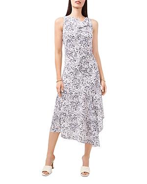 Vince Camuto Asymmetric Hem Snake Whispers Dress