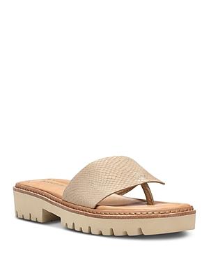 Donald Pliner Beulah Platform Slip On Sandals