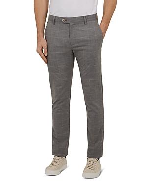 Ted Baker Ghana Checked Slim Fit Trousers