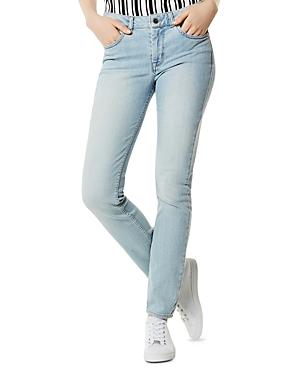 Karen Millen High-rise Skinny Jeans In Pale Denim