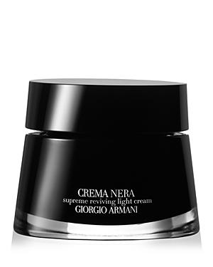 Armani Crema Nera Supreme Lightweight Reviving Anti-aging Face Cream 1 Oz.