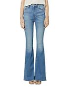 Hudson Holly High Rise Flare Jeans In Carefree