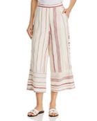 Lost And Wander Mariana Striped Wide-leg Pants