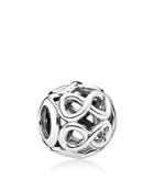 Pandora Charm - Sterling Silver Infinite Shine, Moments Collection