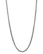 John Varvatos Collection Sterling Silver Woven Chain Necklace, 24