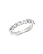 Bloomingdale's Diamond Classic 9-stone Band In 14k White Gold, 0.90 Ct. T.w. - 100% Exclusive