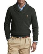 Polo Ralph Lauren Speckled Shawl Sweater
